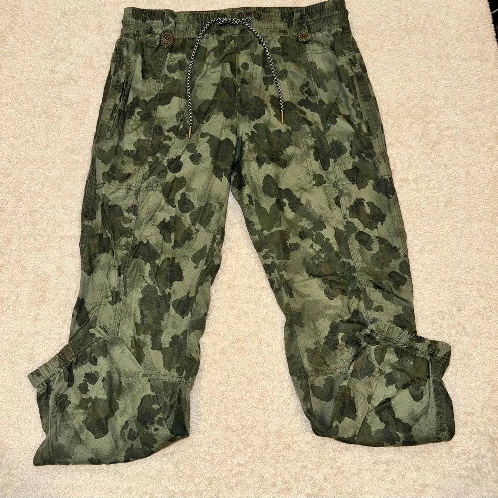 Anthropologie Camo Joggers